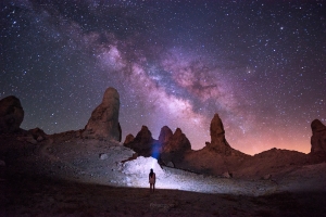 The Trona Pinnacles in California