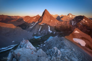 Mt Birdwood from Mt Smutwood